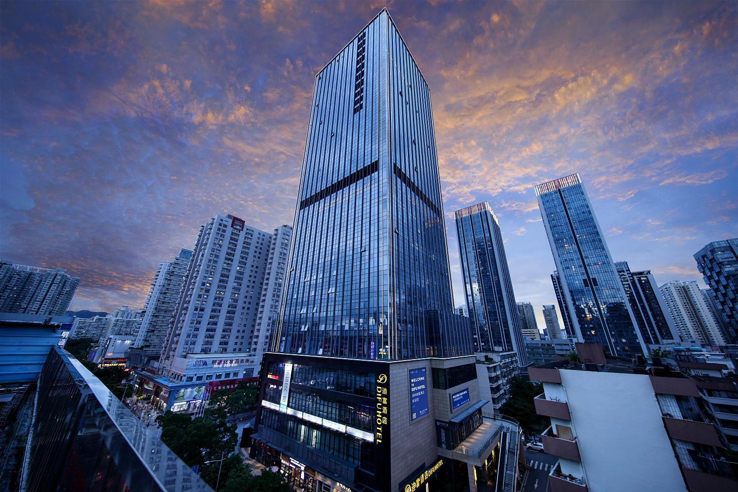Shenzhen Futian Difu Hotel Huaqiangbei Branch Bagian luar foto